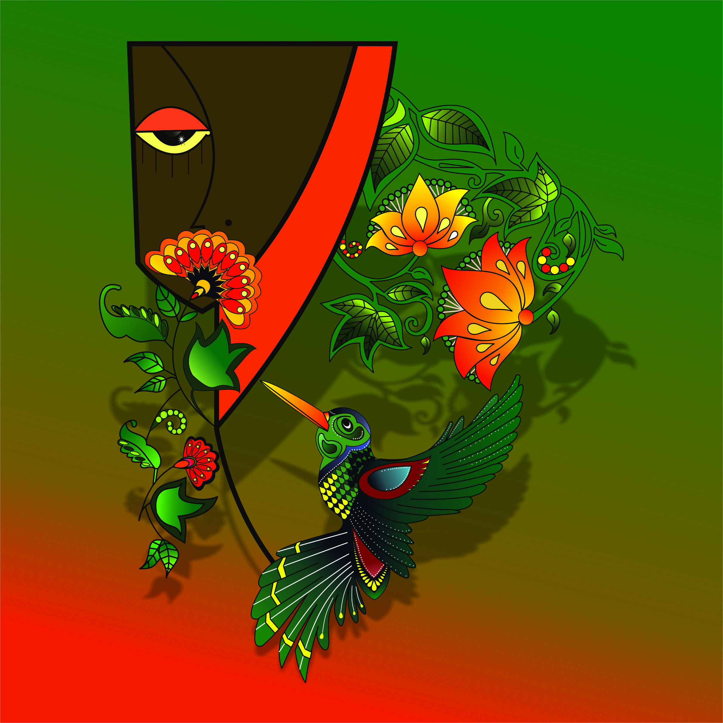 Love the bird flower