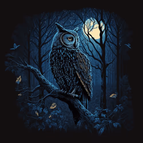 Mystical Owls #103