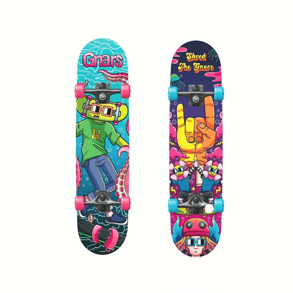 Gnars Skate Deck 73