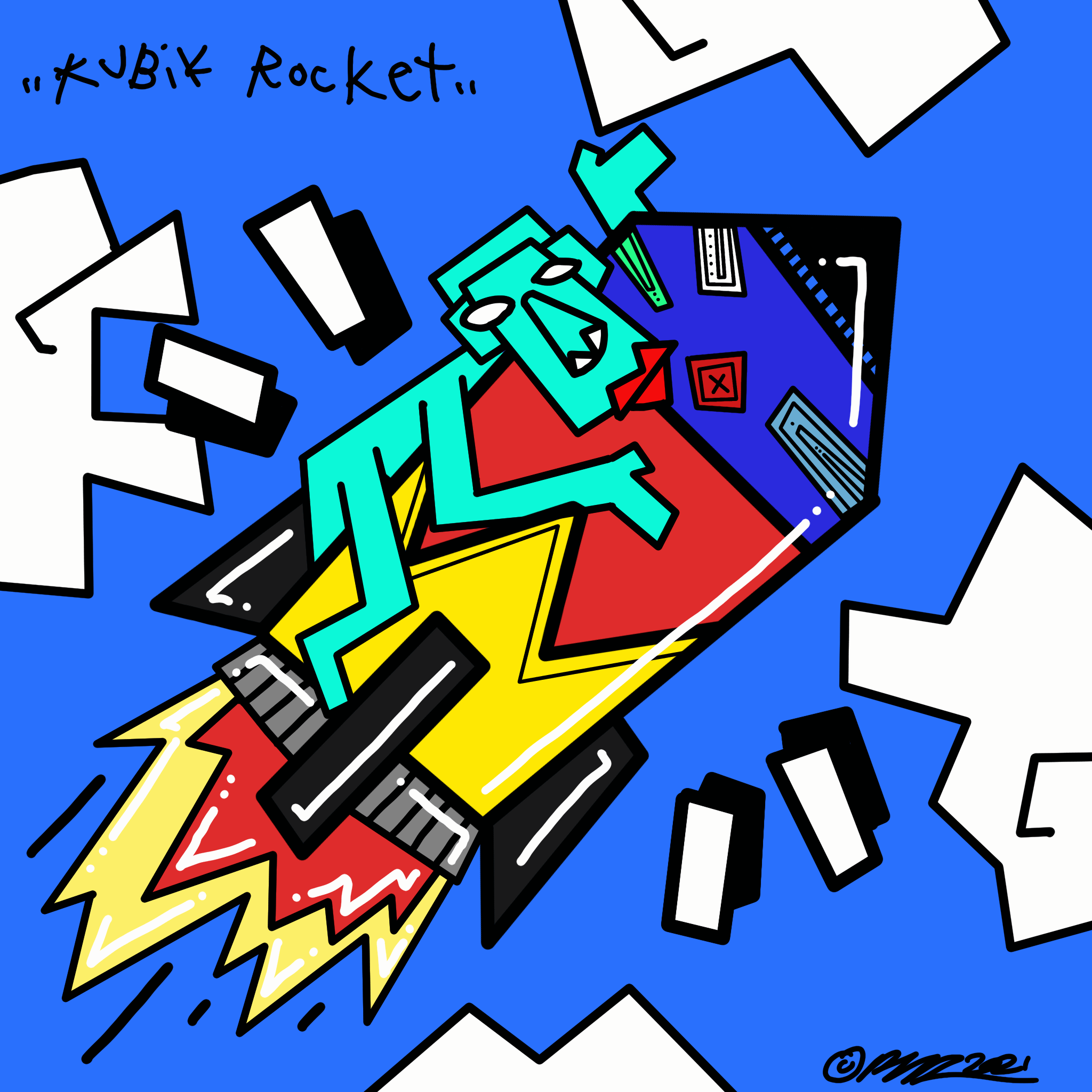 "A Kubik Rocket.."