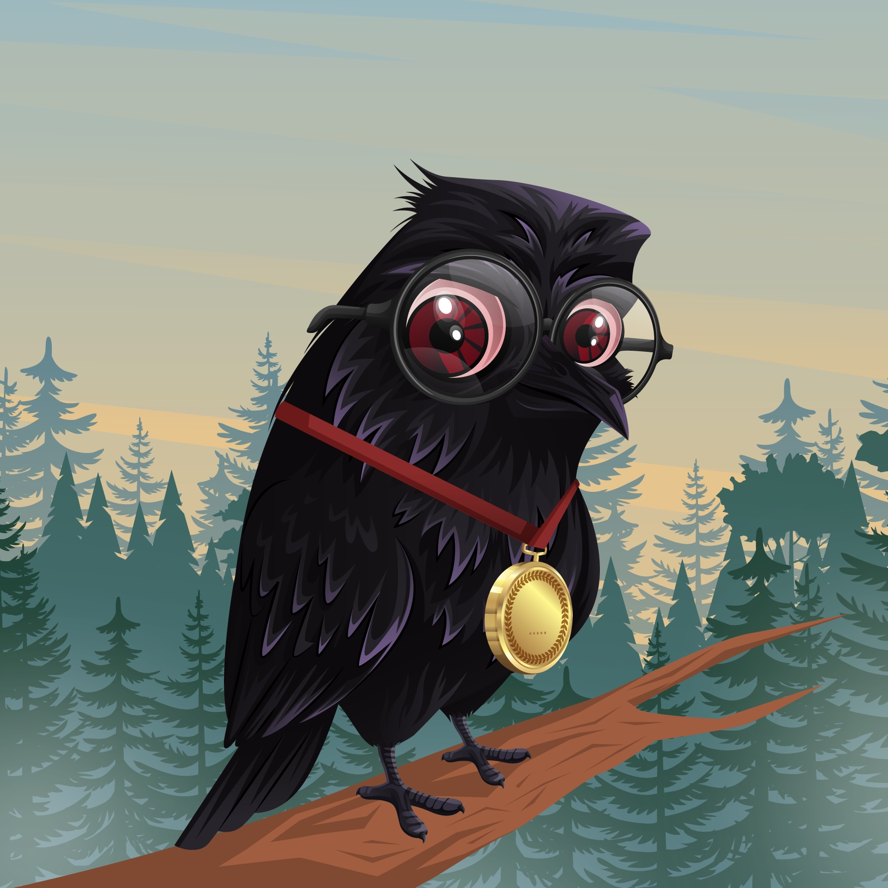 #4157 Crow Buddy