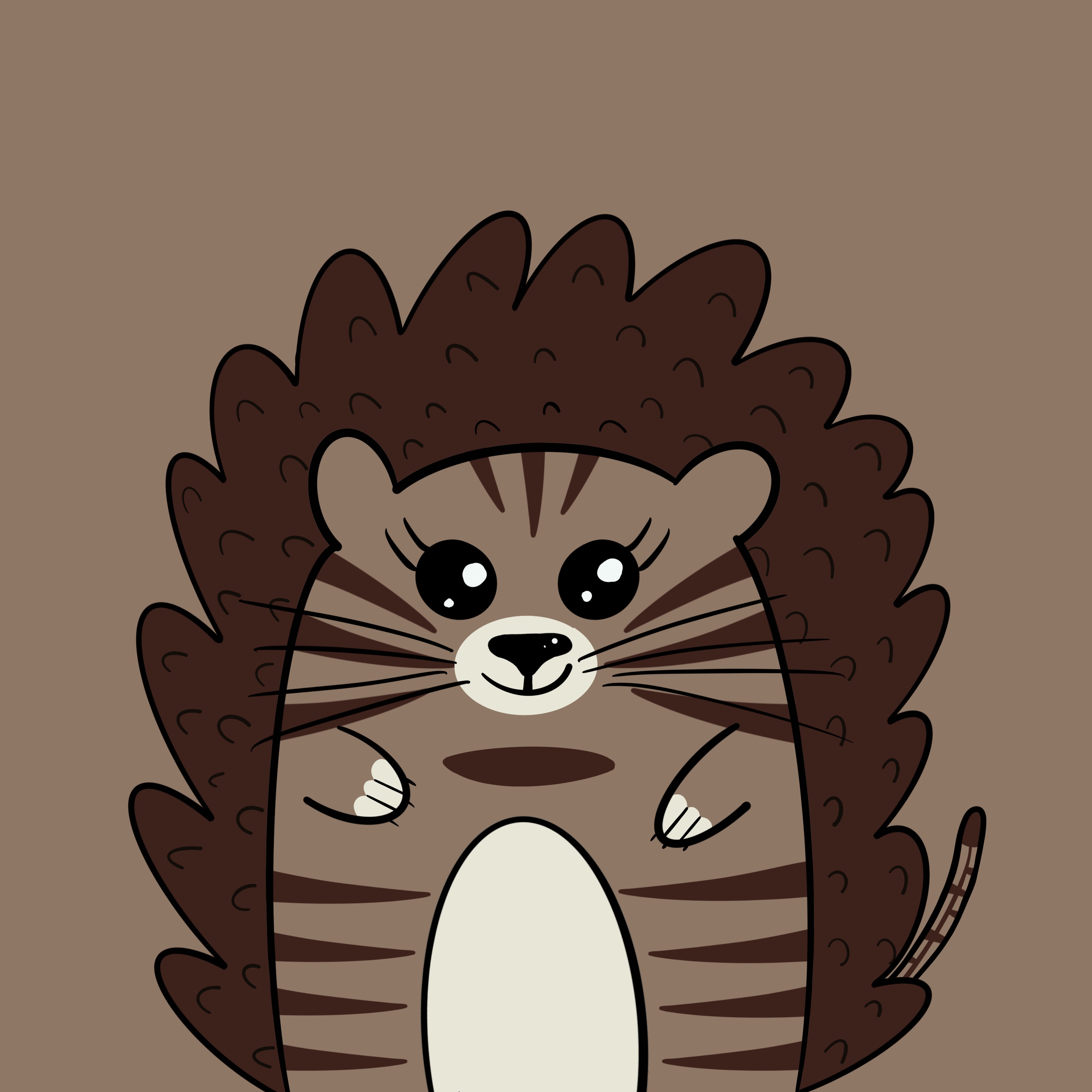 Fluffy Hedgehog #201