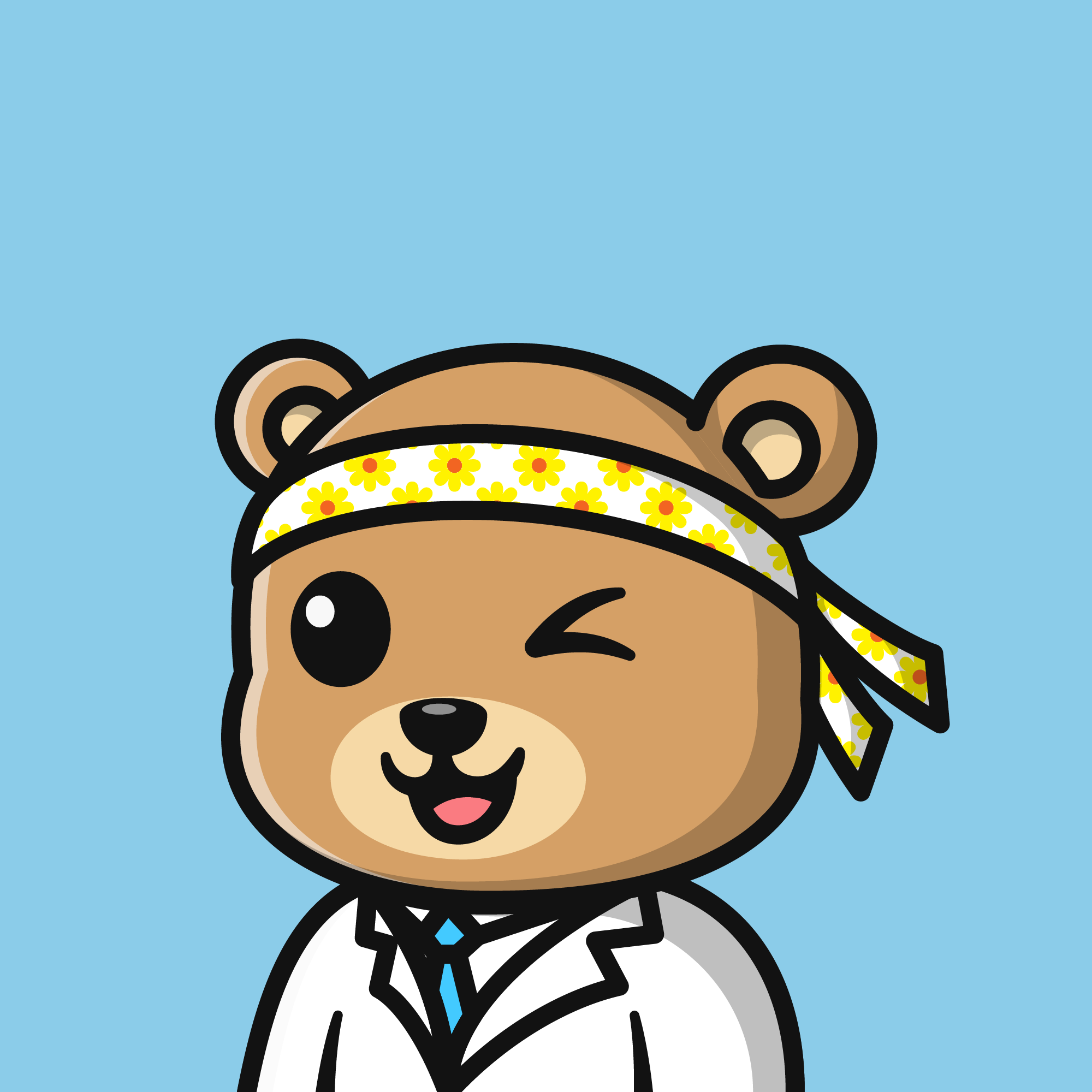 Summer Bear #8144