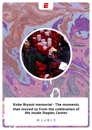 Kobe Bryant memorial - The moments that moved us from the celebration of life inside Staples Center
