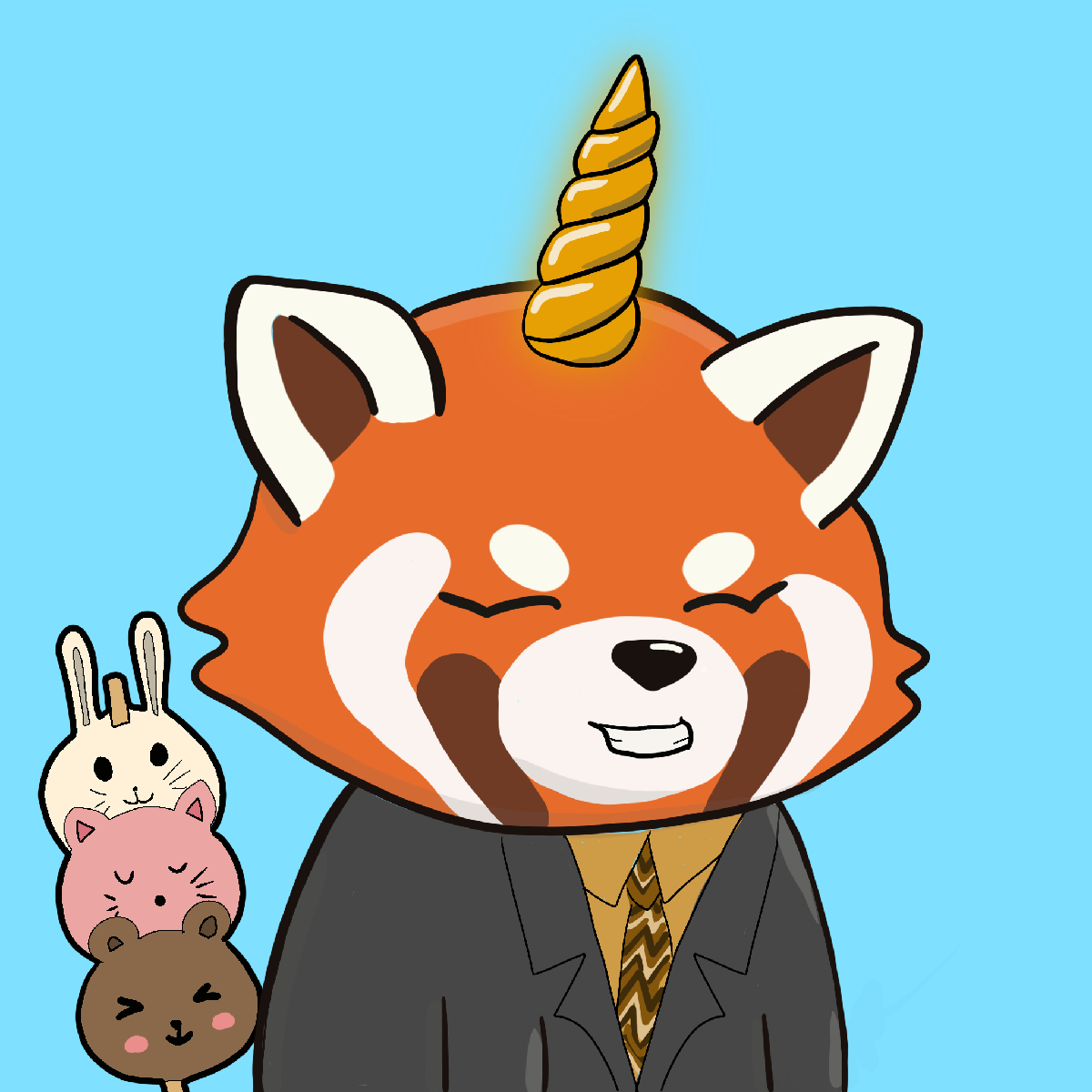 Okay Red Panda #7301