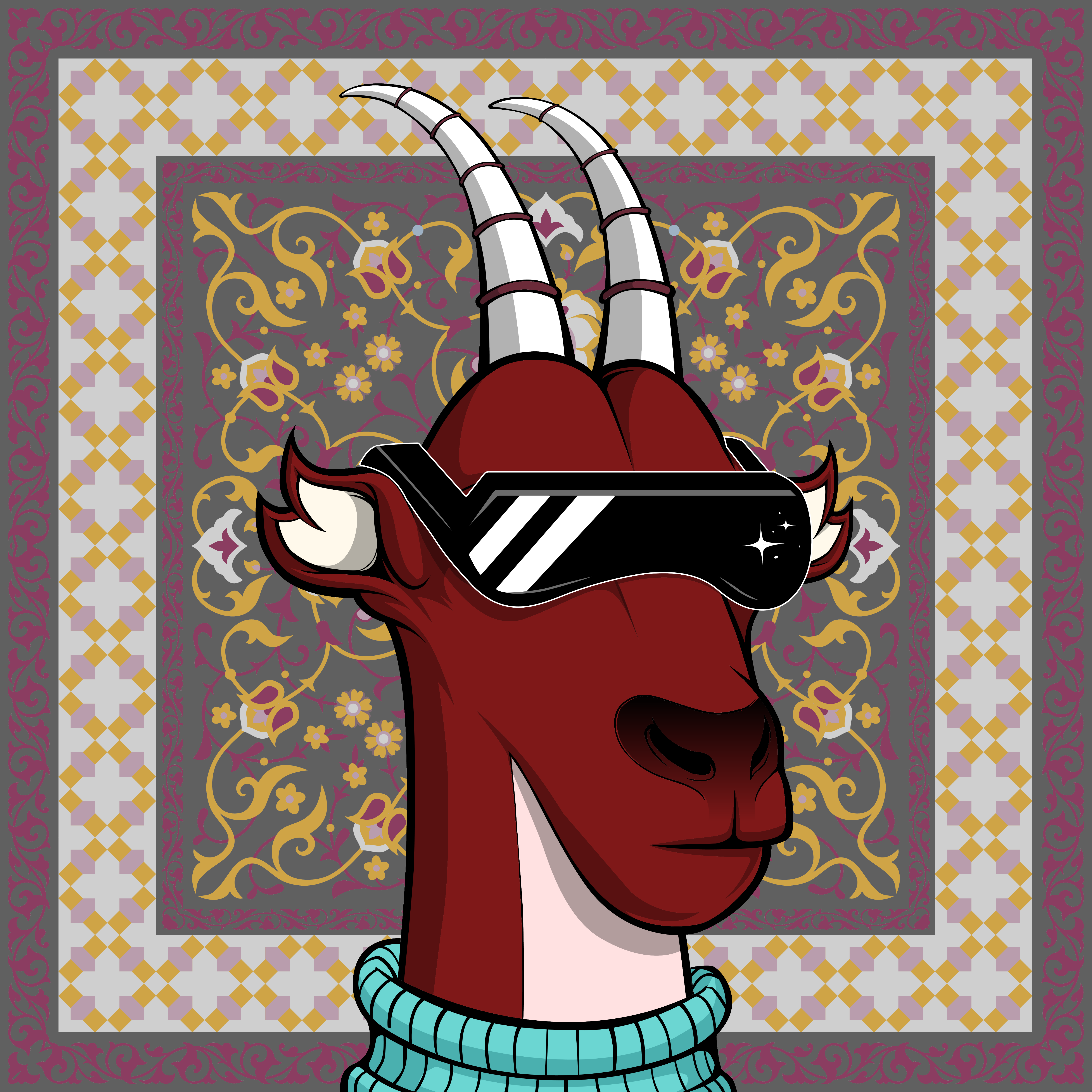 Persian Mountain Goat #17