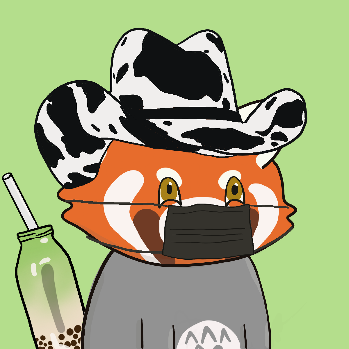 Okay Red Panda #7121