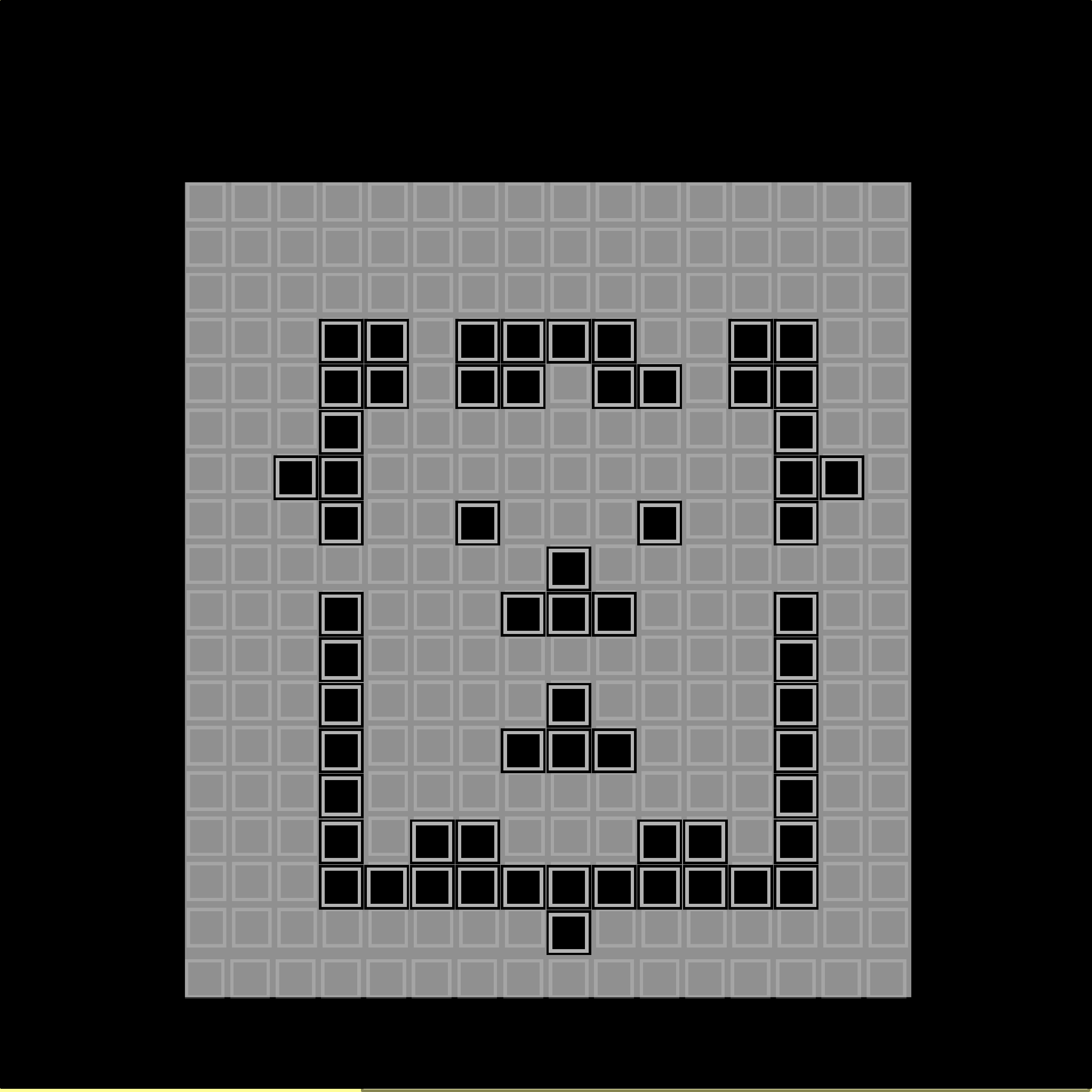 8-bit Block Face #1398