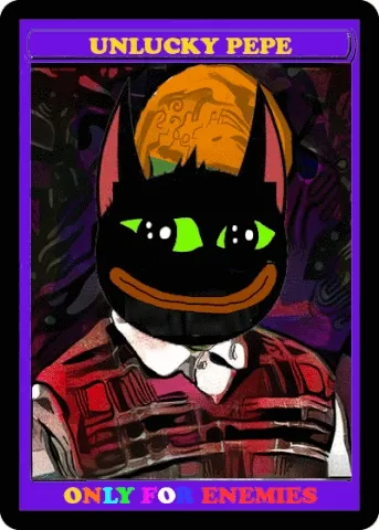 UNLUCKYPEPE Series 4, Card 15 [1/13] (2016)