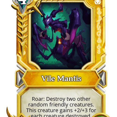 Vile Mantis ID #9869141