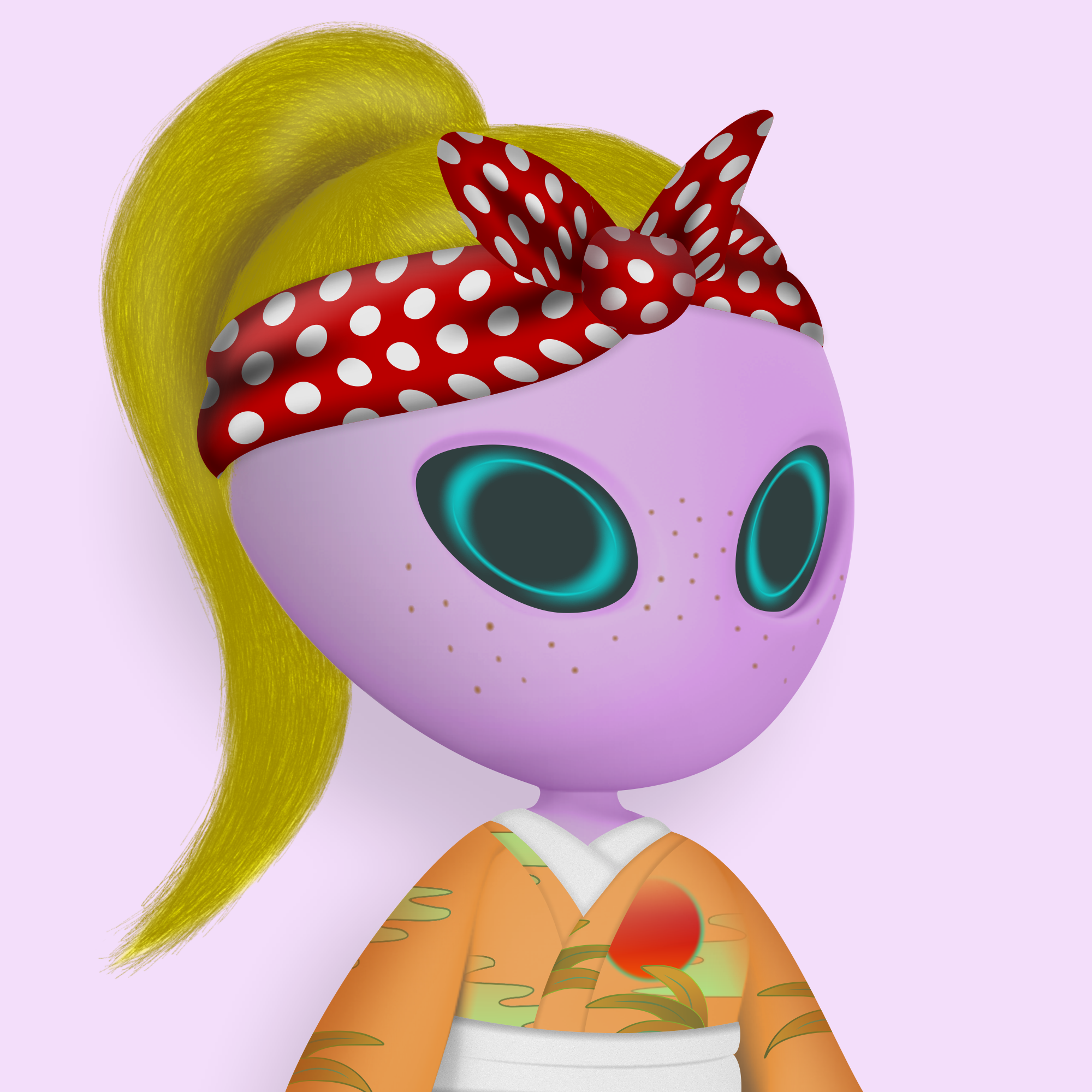 Alien Girl 887