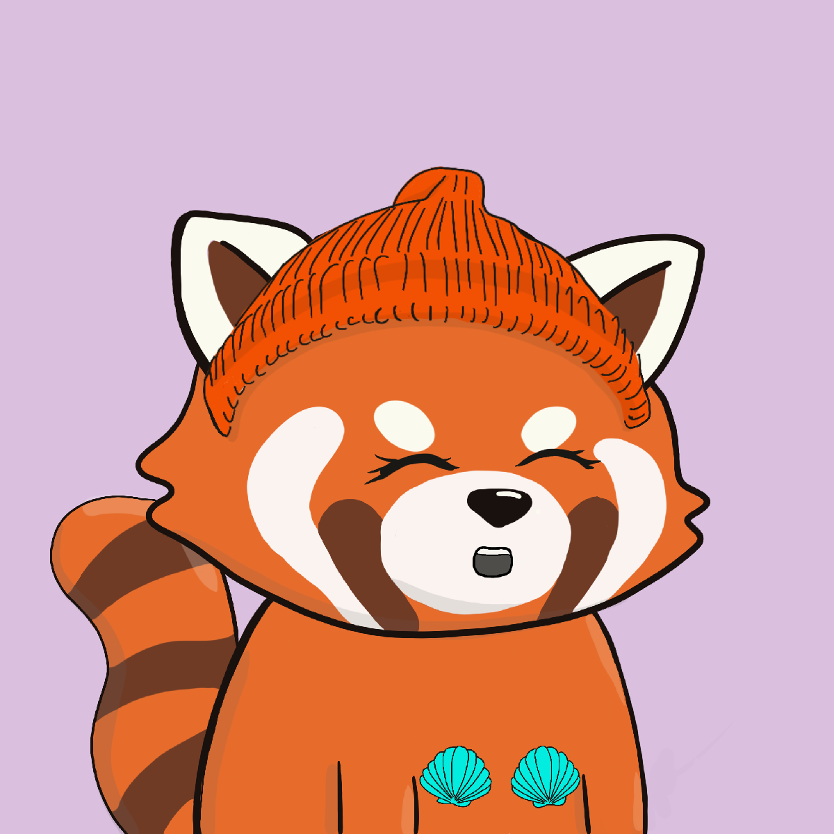 Okay Red Panda #7199