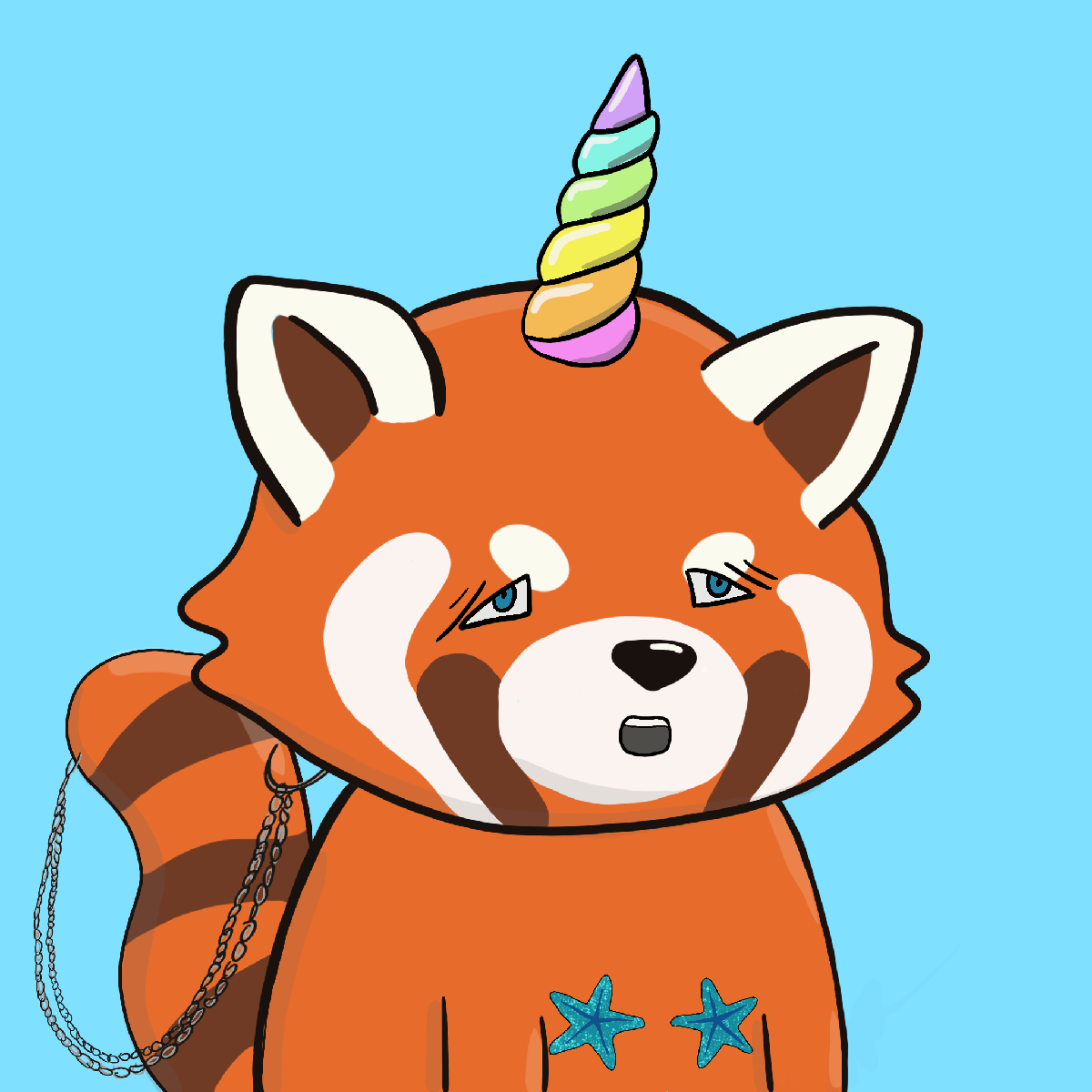 Okay Red Panda #7104