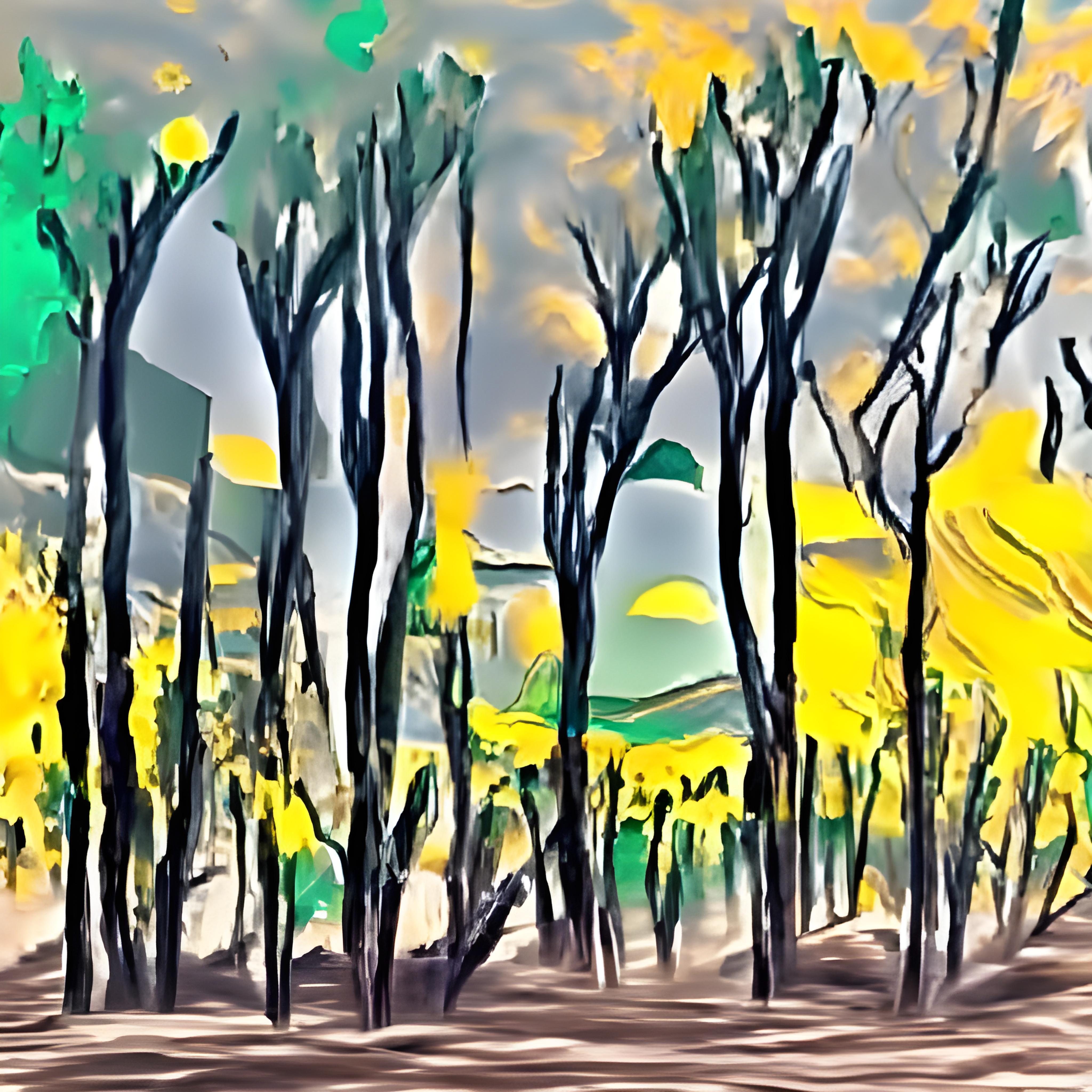 Why is the woodland parched?