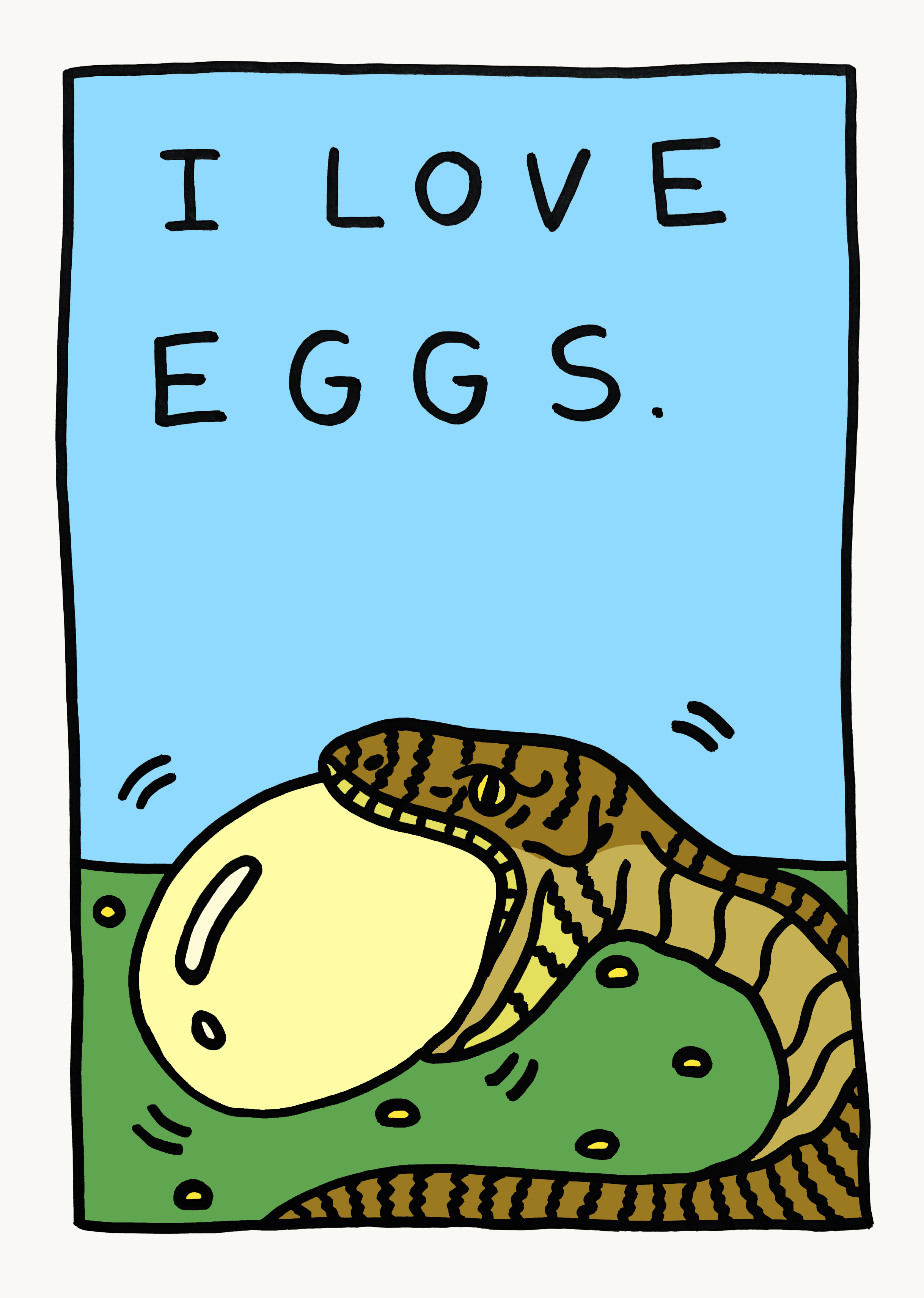 I LOVE EGGS