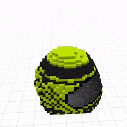 Crypto Crash Helmet - FloYellow