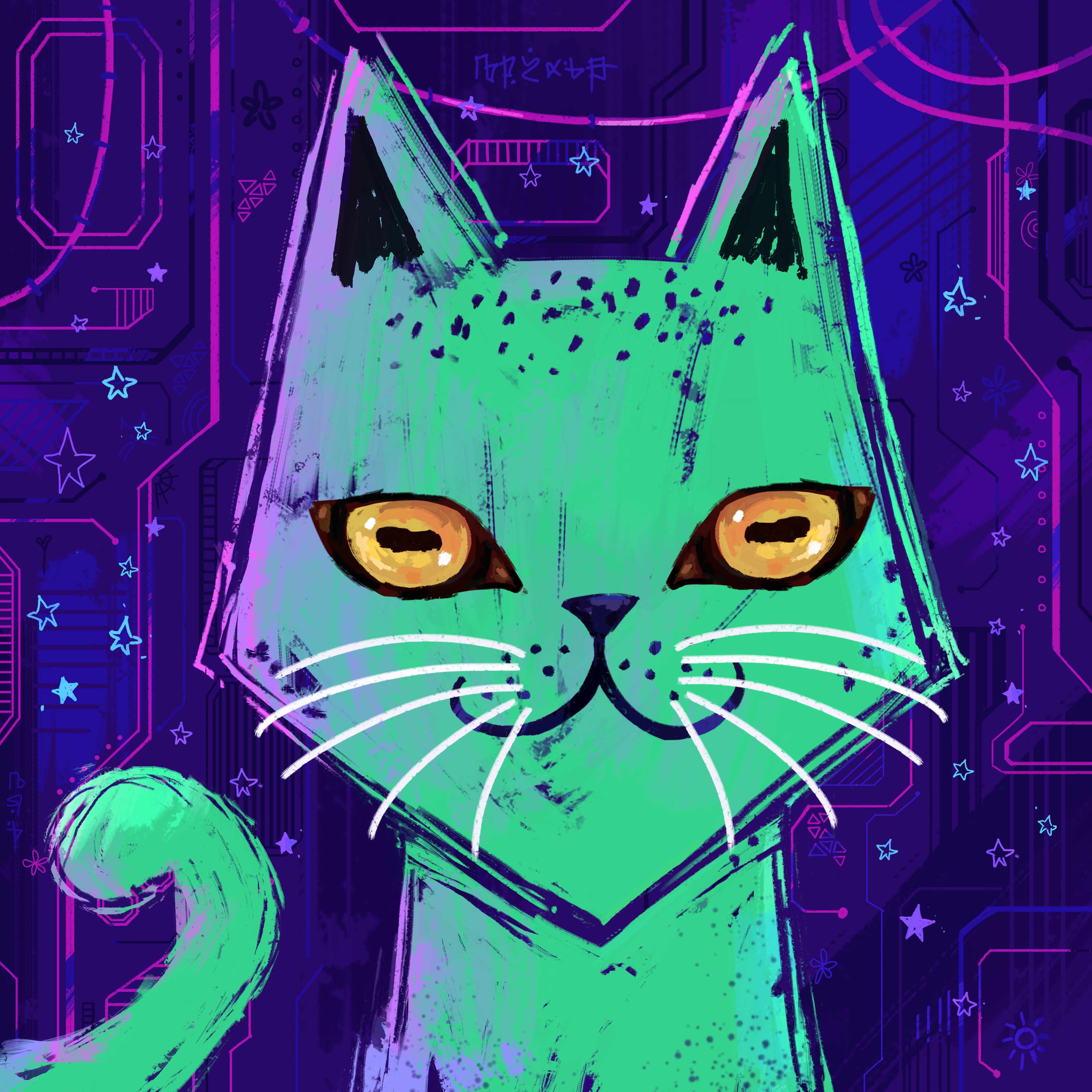 Hyper Cat #0374