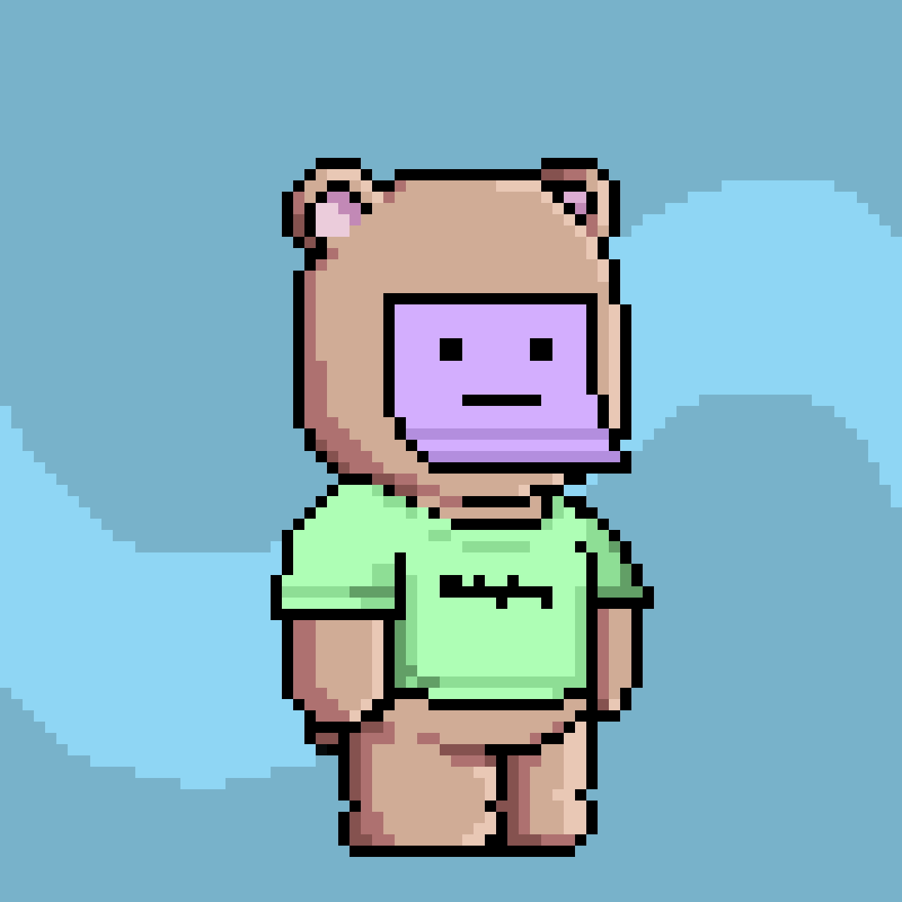 Chill Bear Club - Pixel Avatars #2787