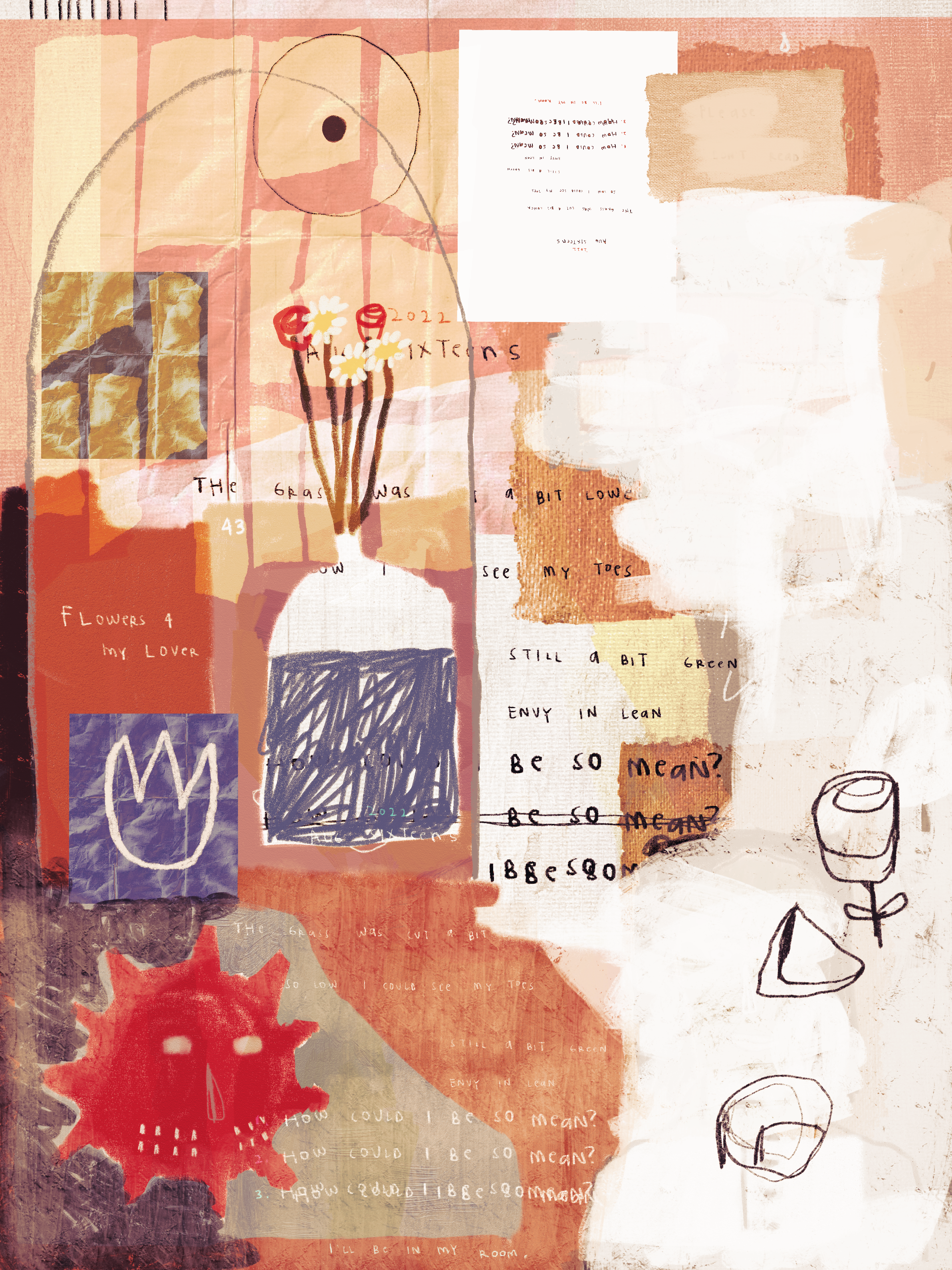 flowered thoughts