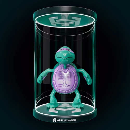 Arty the Turtle 3D VRM Avatar