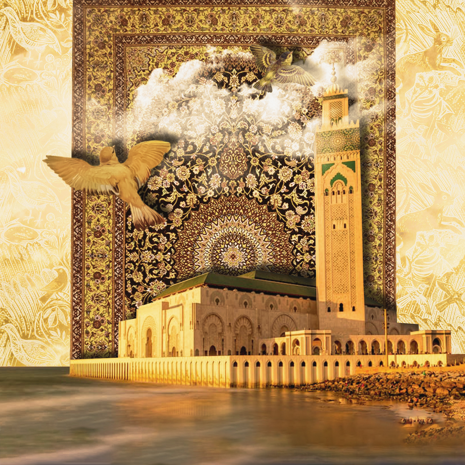  AC- Eastern Sunshine above Hassan II Mosque