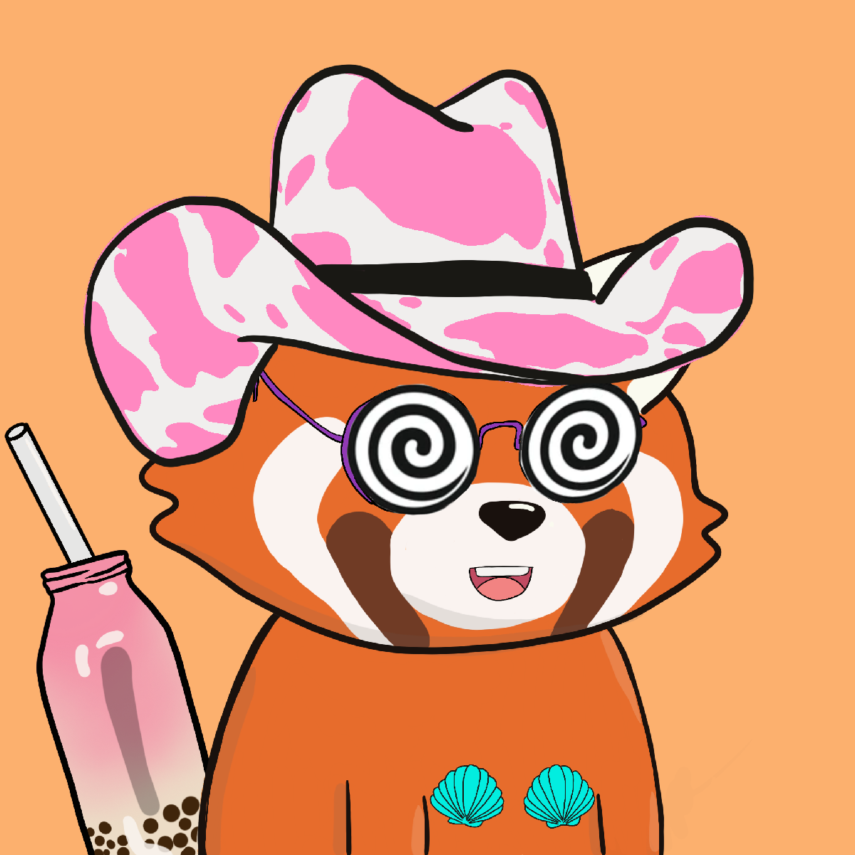 Okay Red Panda #7123