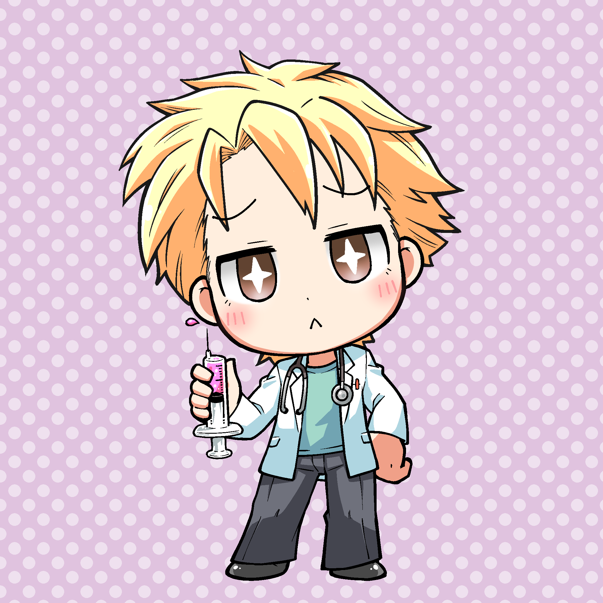 Tere QN! blond doctor #4712