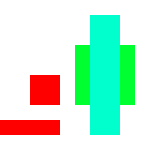 Rainbow Blocks by Andreotti #14
