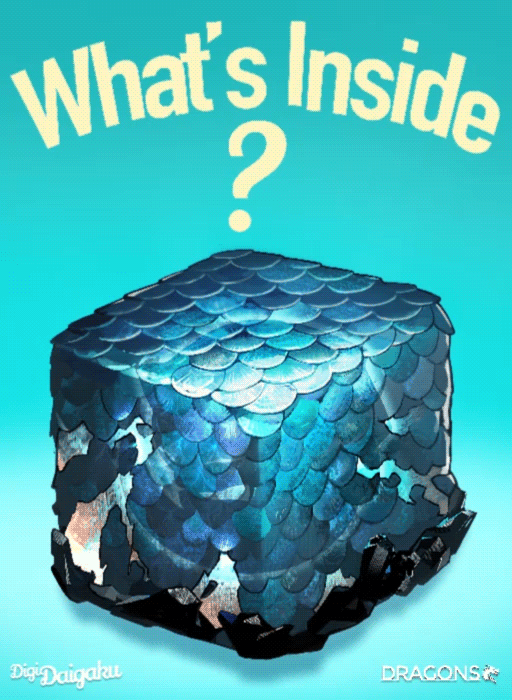 DigiDaigaku Dragon Eggs #2305 - Pre-Reveal