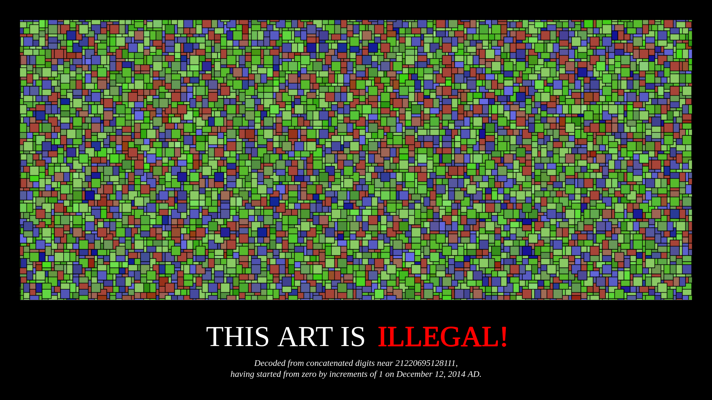 THIS ART IS ILLEGAL! #3