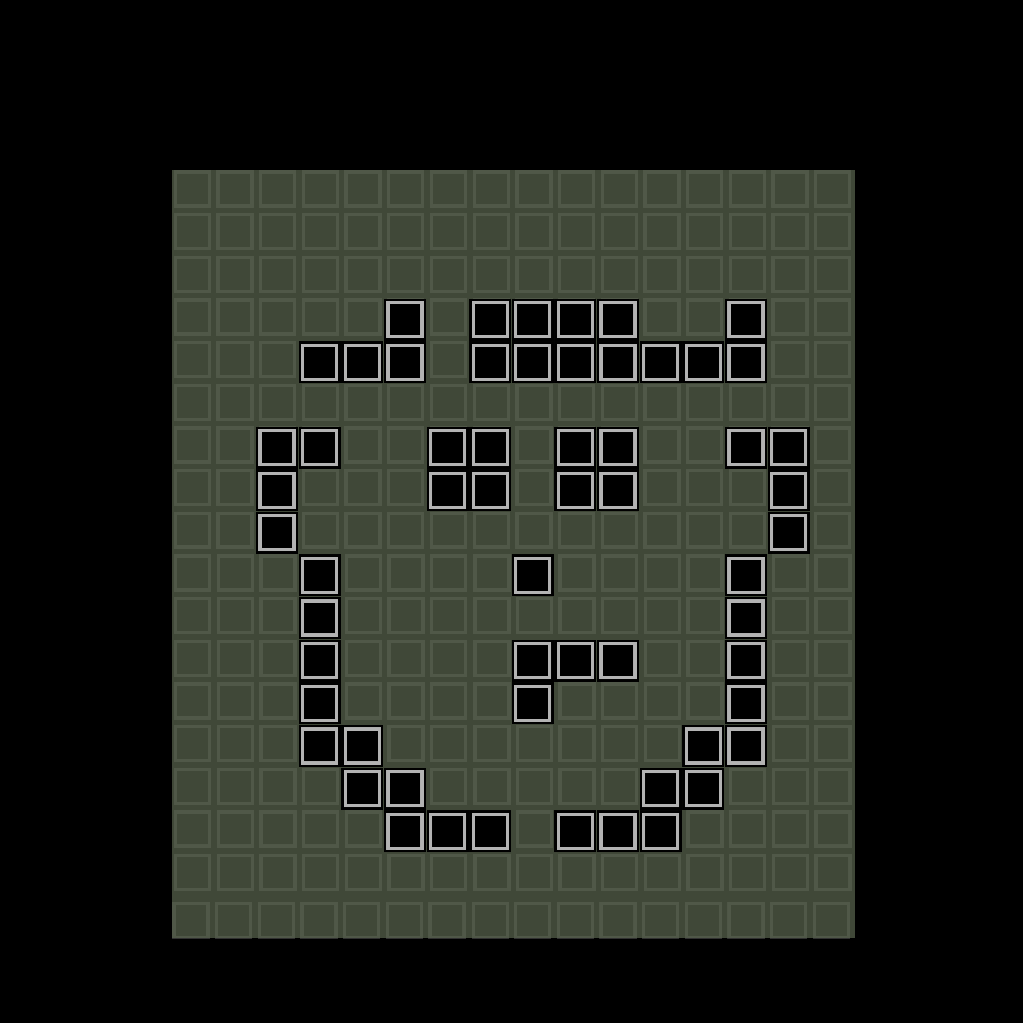 8-bit Block Face #7763
