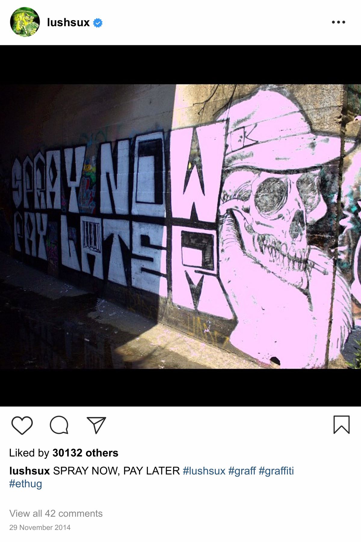 Lushsux #1840 - Graffiti