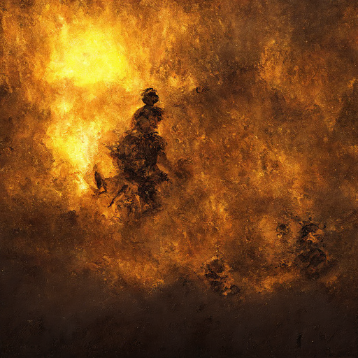 Human burning in the subconscious mind
