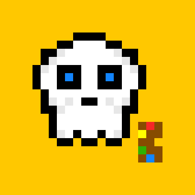 Kawaii SKULL #7771