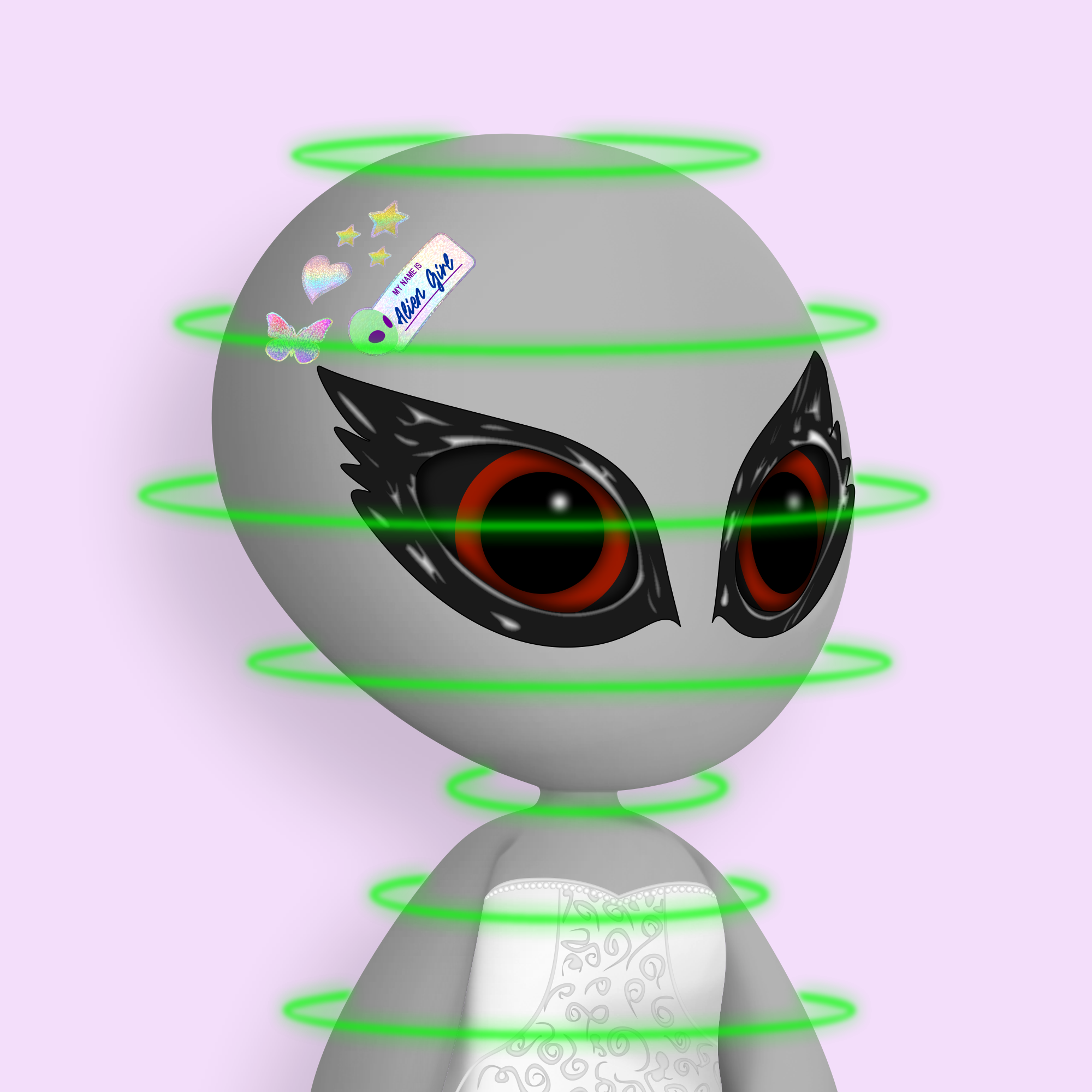 Alien Girl 766