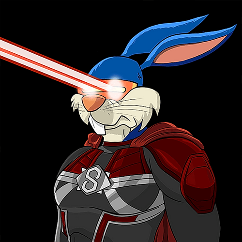 Dark Super Bunny #9237