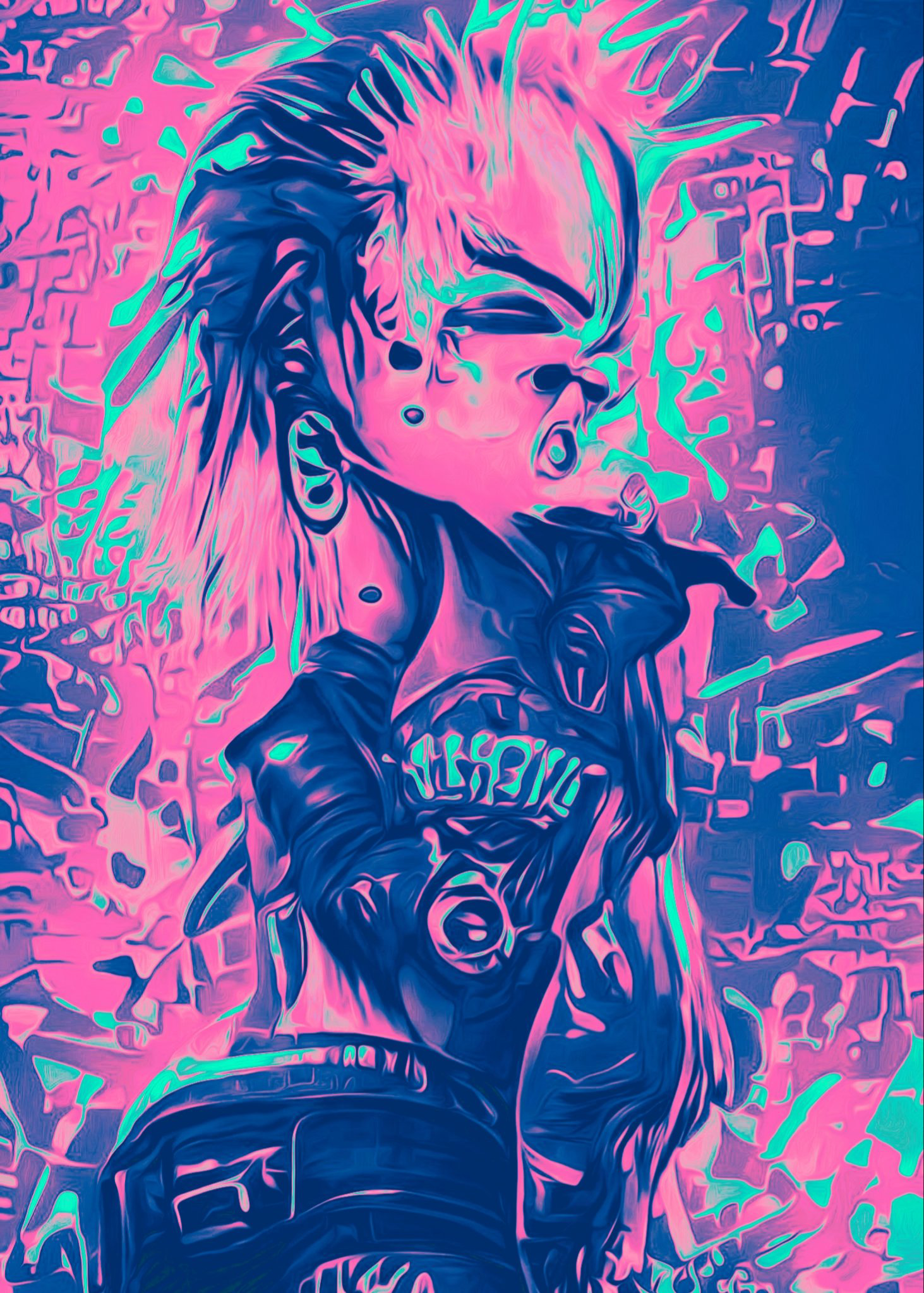 Scribbled Queen