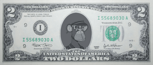 Bored Ape Yacht Club Bill #308