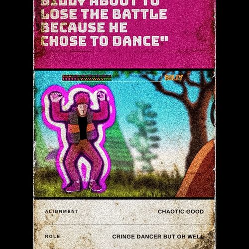 ED THINKING BILLY ABOUT TO LOSE THE BATTLE BECAUSE HE CHOSE TO DANCE #8