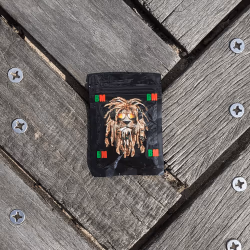 Rasta Lion Black