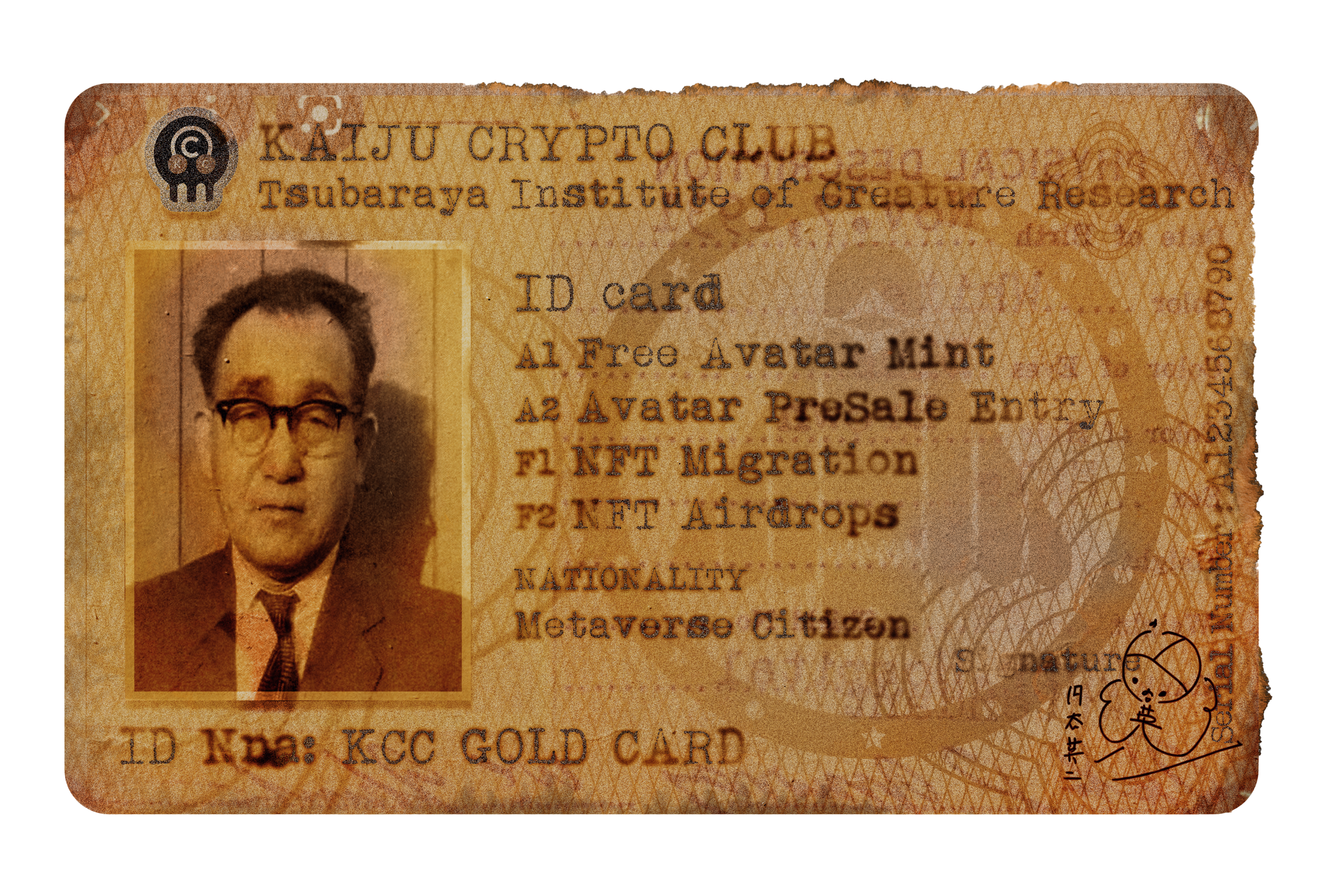GOLD MINTING CARD (GMC)