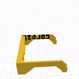 Coldie - 3D Glasses - Gold