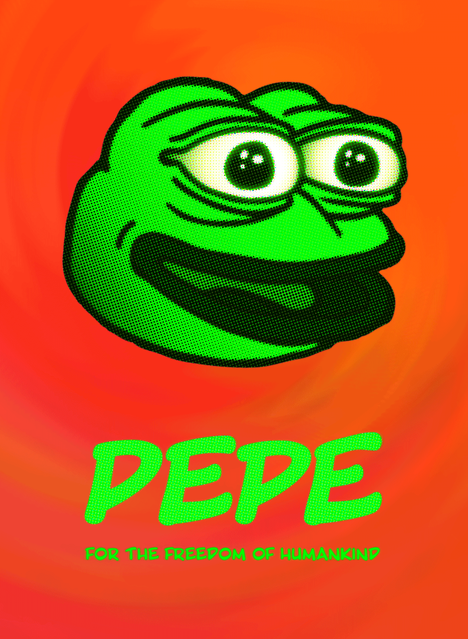 Pepe For The Freedom Of Humankind