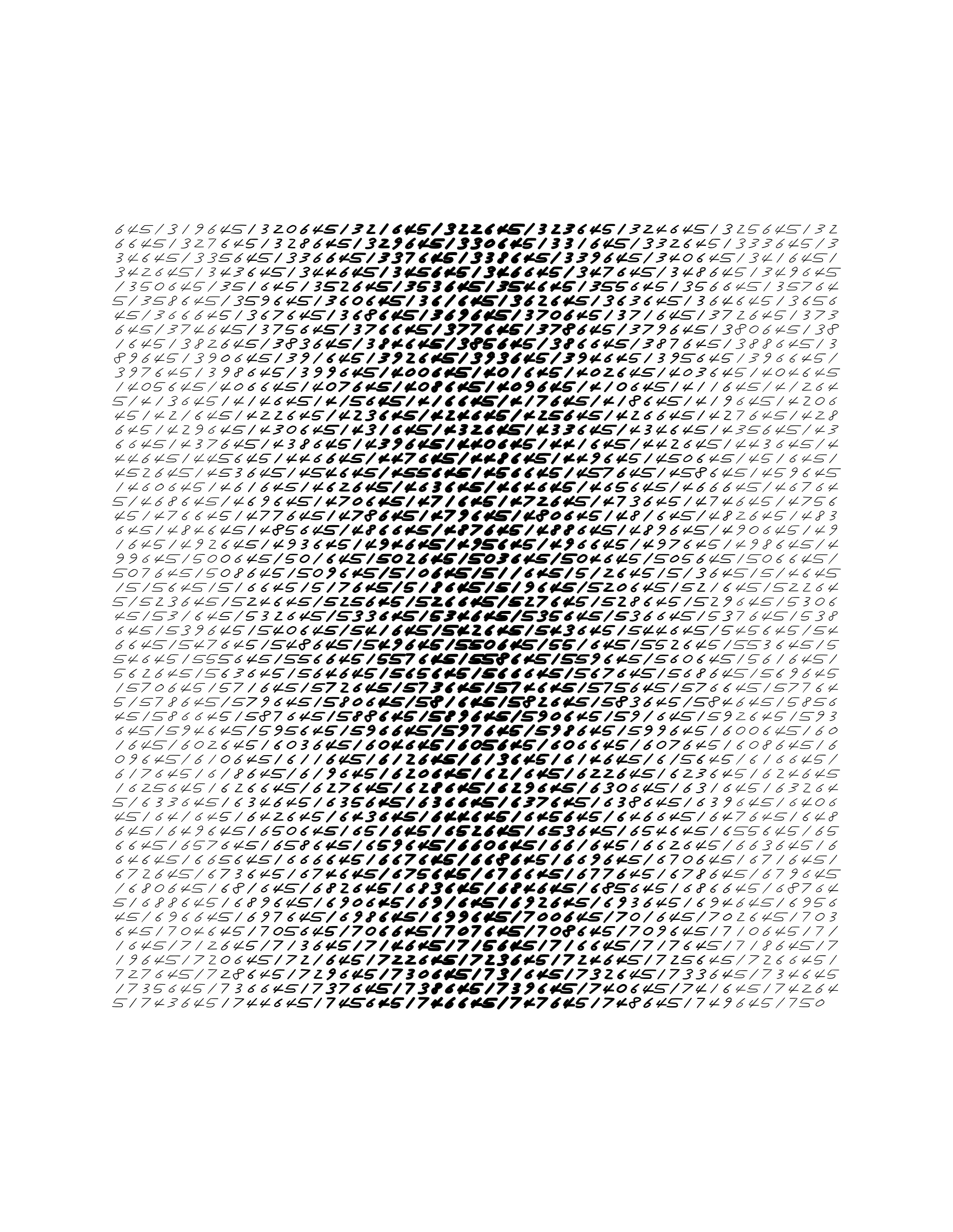Endless (5,607,250 to Infinity) #2909