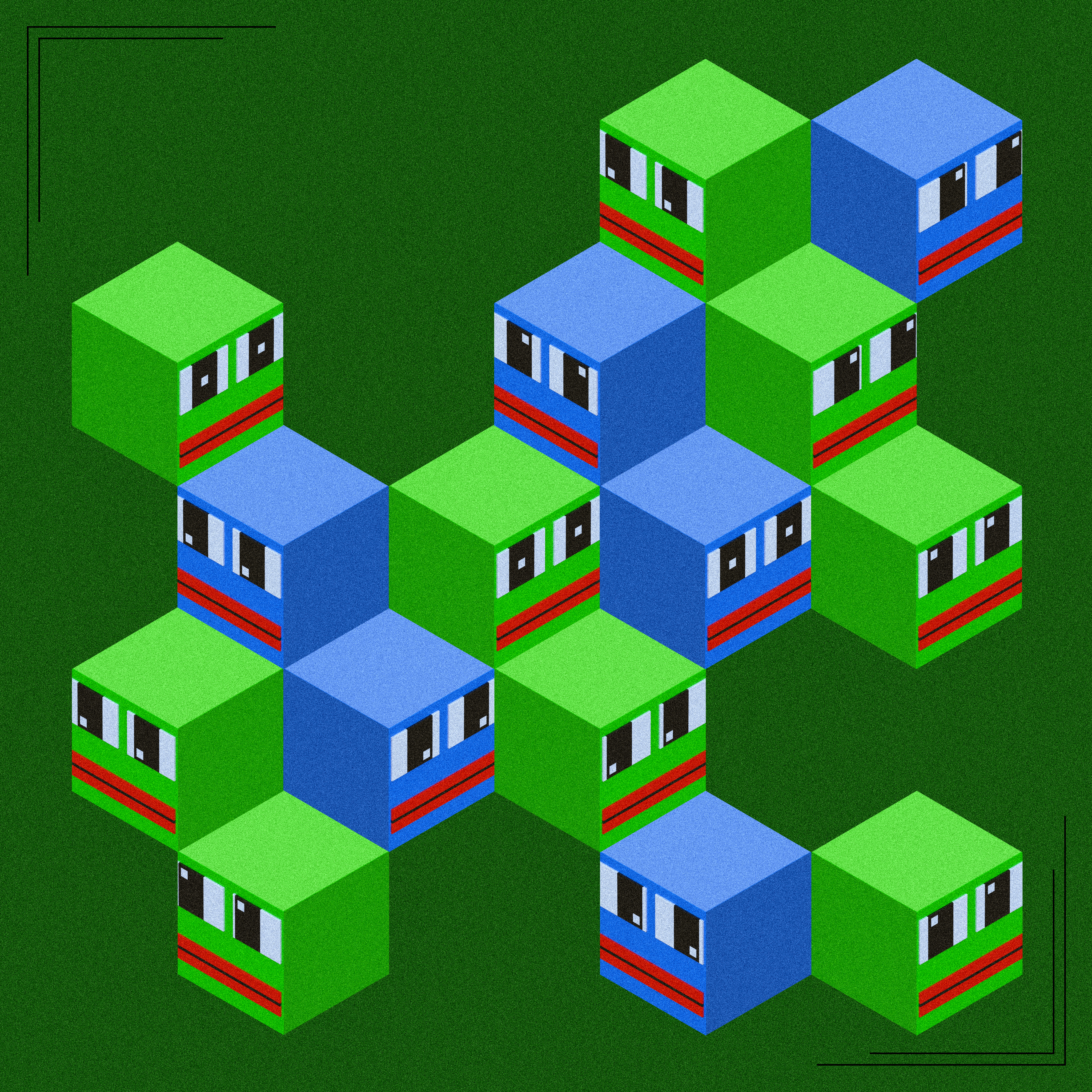 Isometric Pepe #44