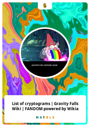 List of cryptograms | Gravity Falls Wiki | FANDOM powered by Wikia
