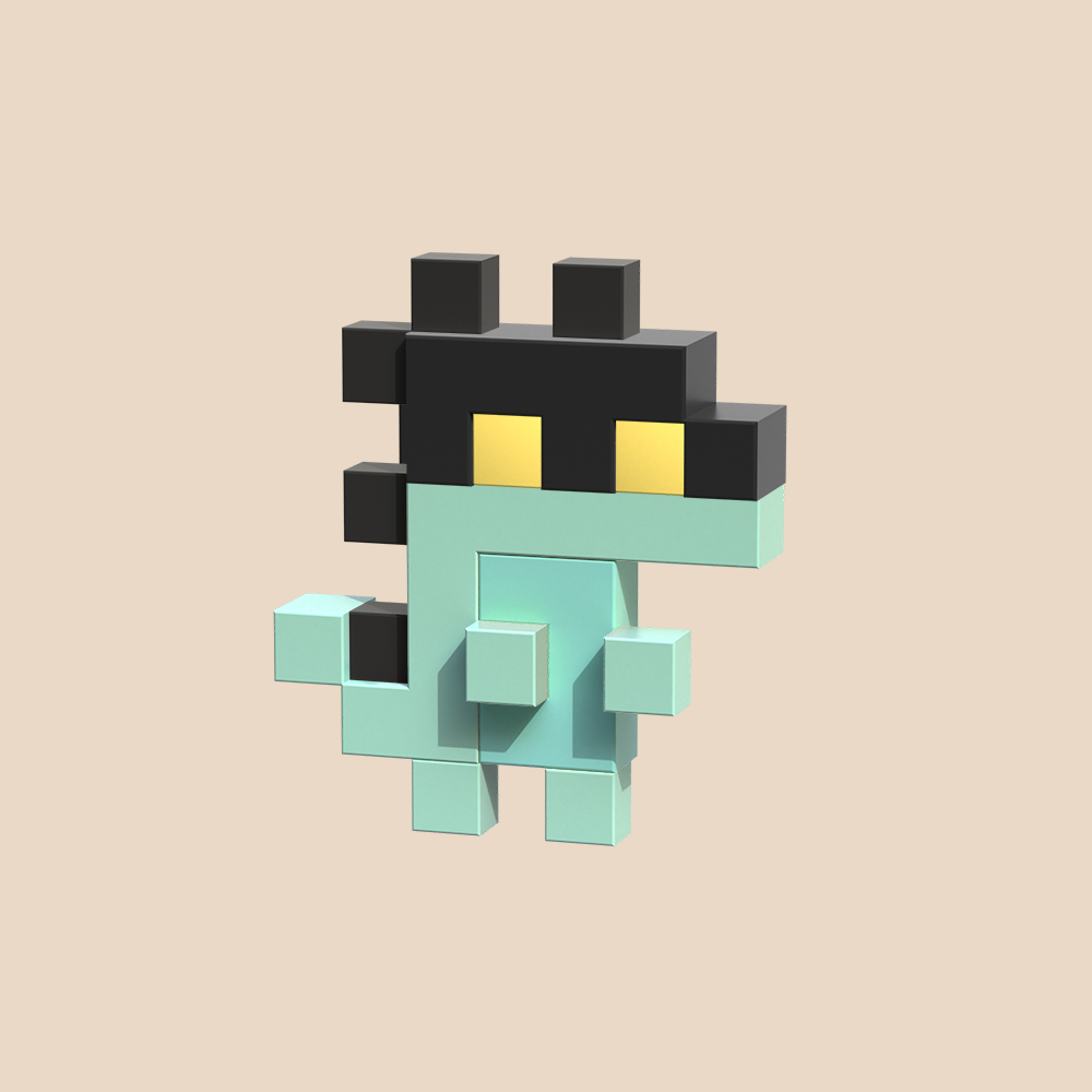 3D tiny dinos #2409