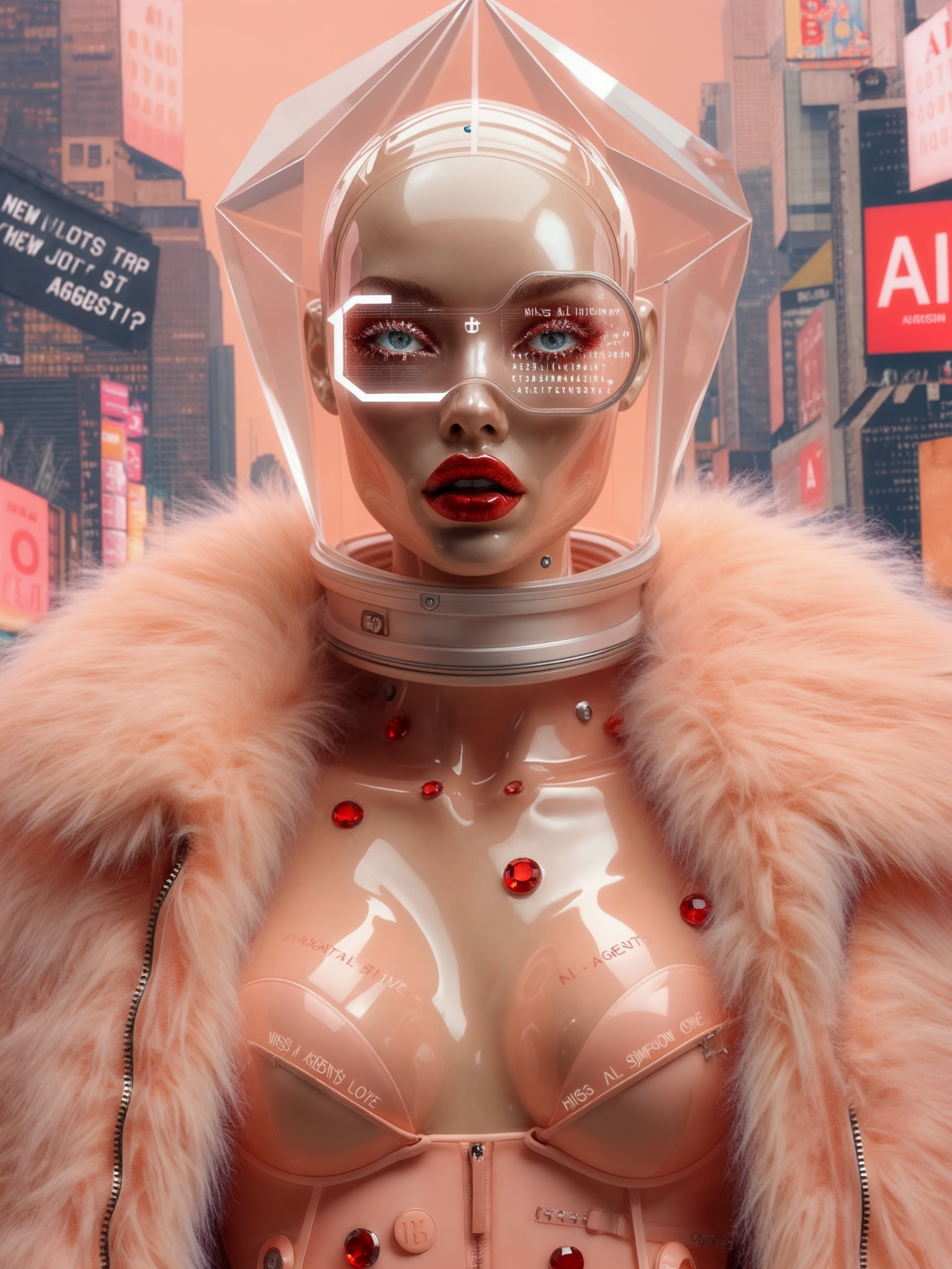 MISS AI AGENT 11 — Miss AL Simpson, Scottish cryptoartist