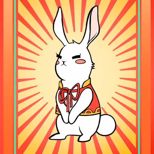 Lucky Charm Rabbit #0219