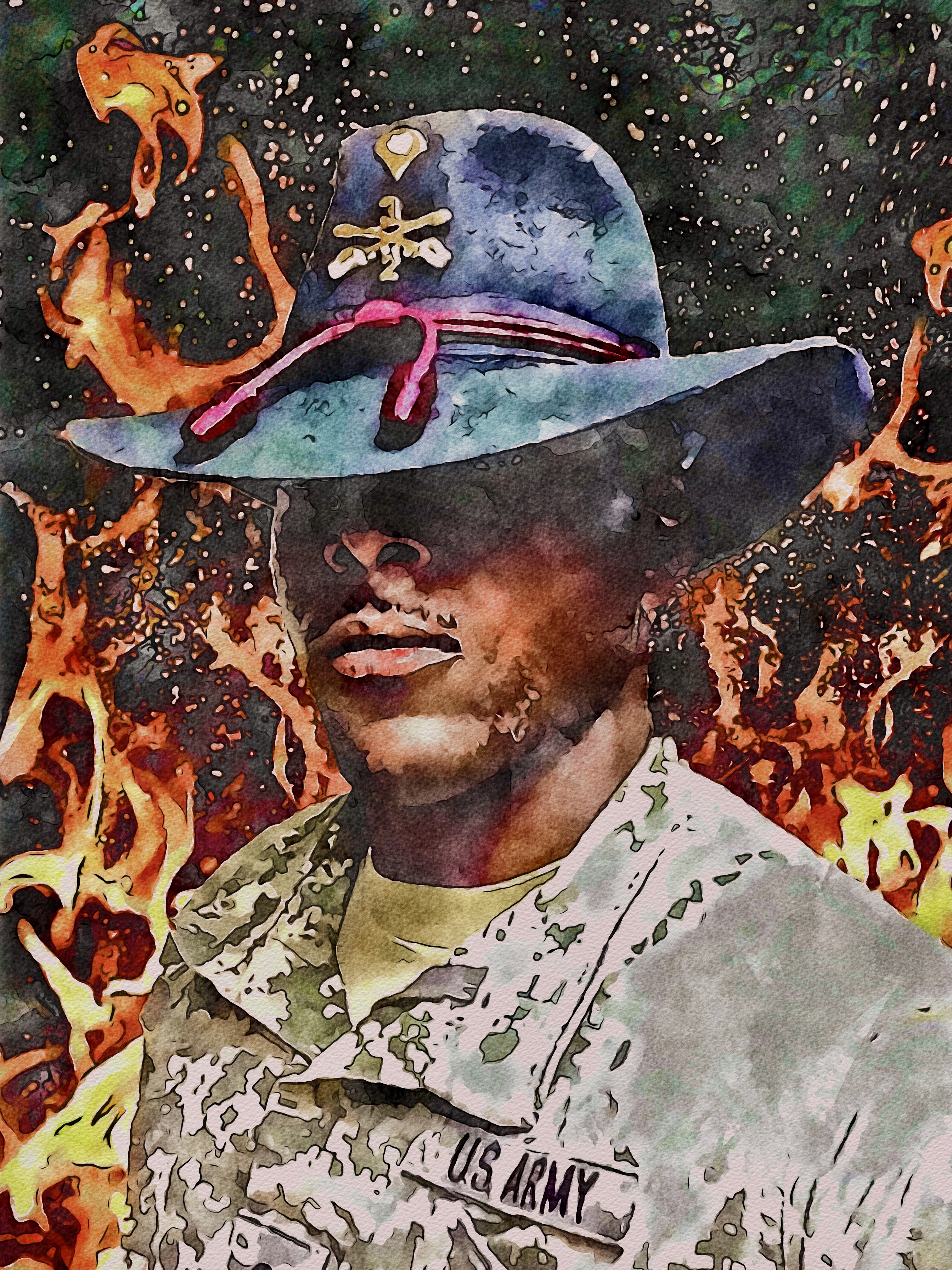 Tribute To US Army Cavalrymen